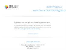 Tablet Screenshot of borrarcicatricesbogota.com
